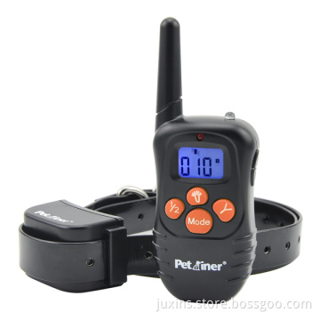 Petrainer PET998N-1 300M Back-light Vibration Bark Collar With Remote For Dog